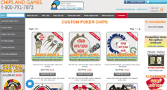 Desktop Screenshot of chipsandgames.com